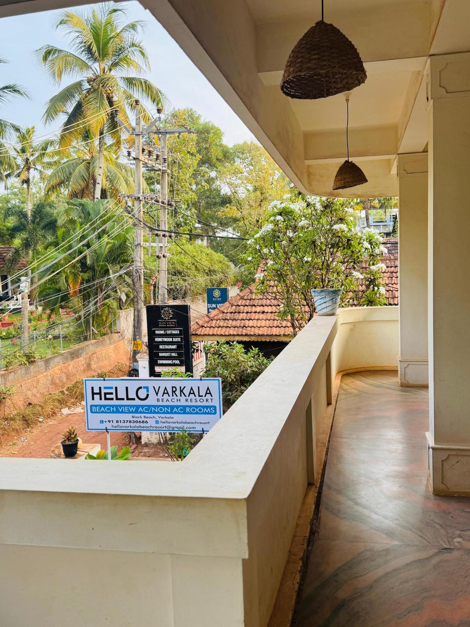 Beach View Balcony Resort By Hello Varkala Extérieur photo