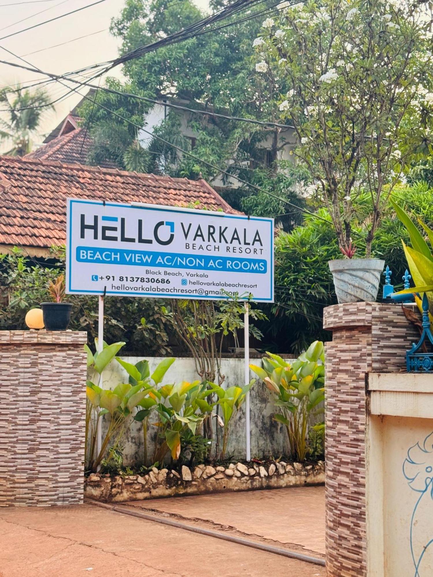 Beach View Balcony Resort By Hello Varkala Extérieur photo