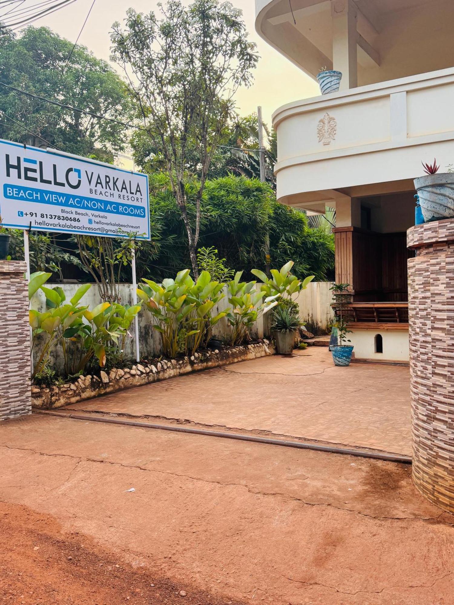 Beach View Balcony Resort By Hello Varkala Extérieur photo