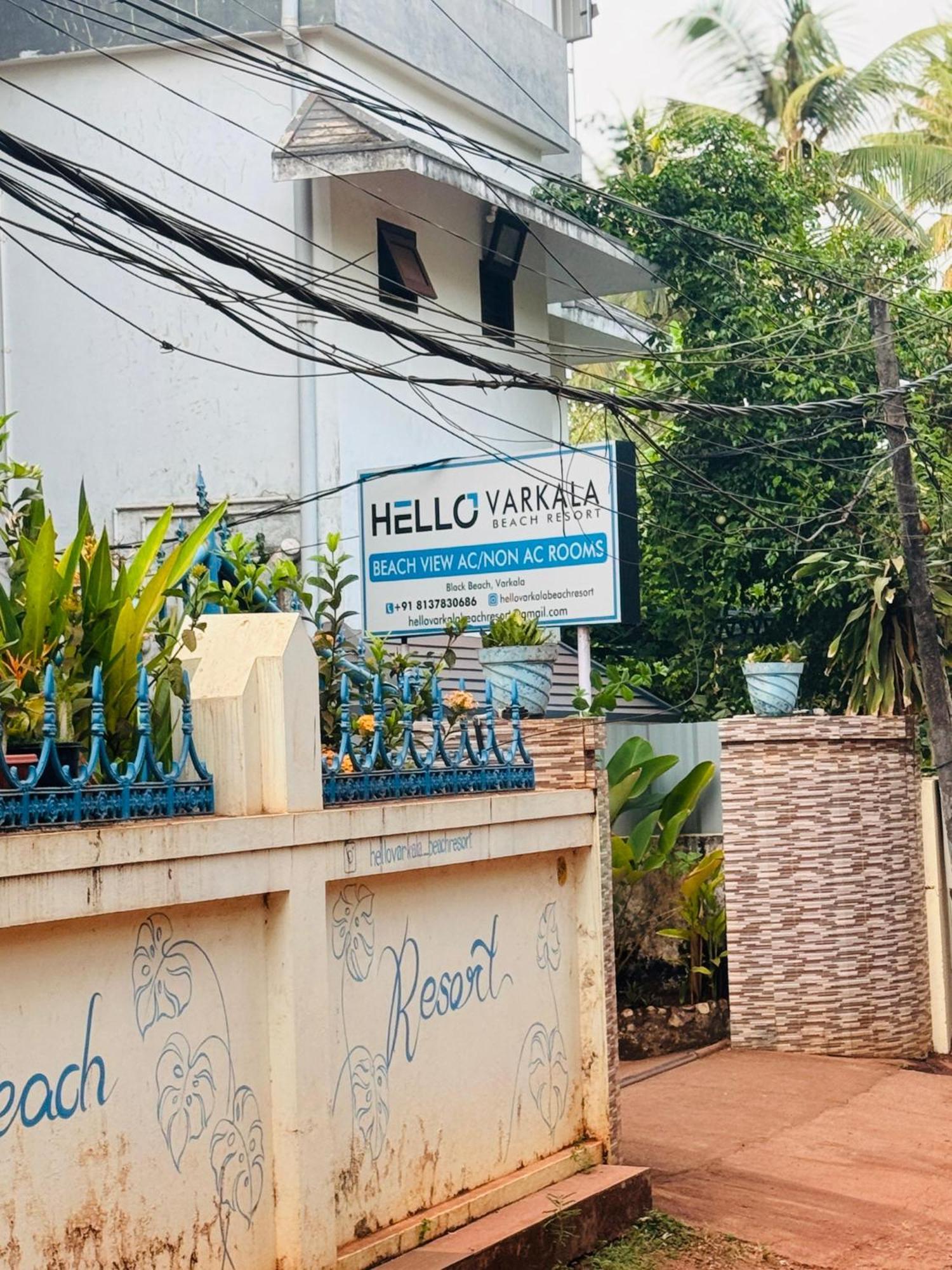 Beach View Balcony Resort By Hello Varkala Extérieur photo