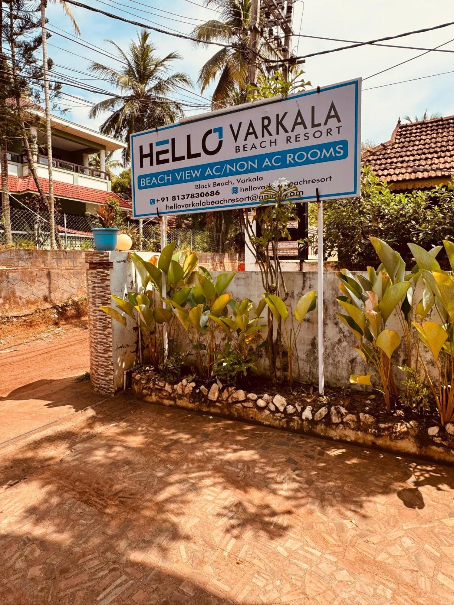 Beach View Balcony Resort By Hello Varkala Extérieur photo